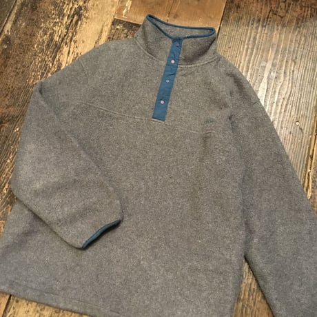 [USED] L.L.Bean いい配色のプルオーバーフリース