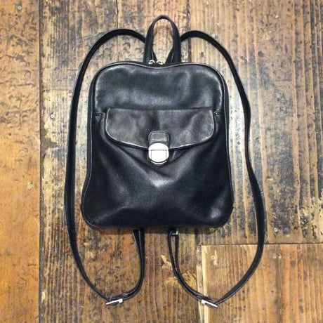 [USED] BLACK レザーリュック