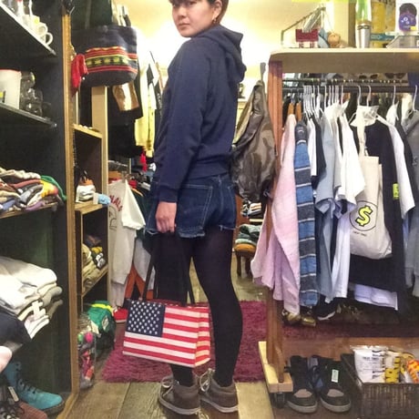 [USED] OLD NYヤンキース ロゴPARKA