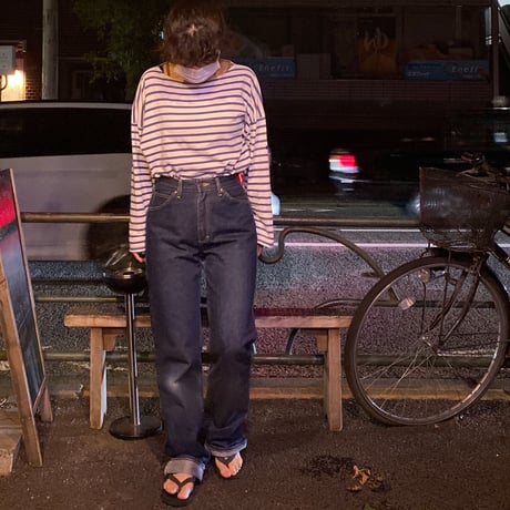 [USED] Leeデニム 濃紺 ストレート