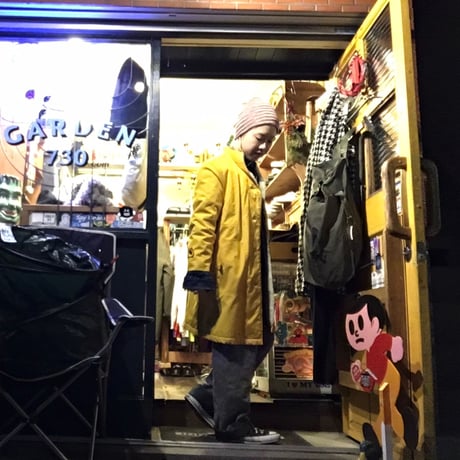 [USED] YELLOW ボアコート