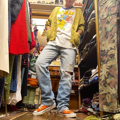 [USED] ダメージ Levi's 501 made in U.S.A.