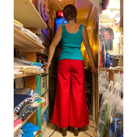 [USED] RED フレア PANTS