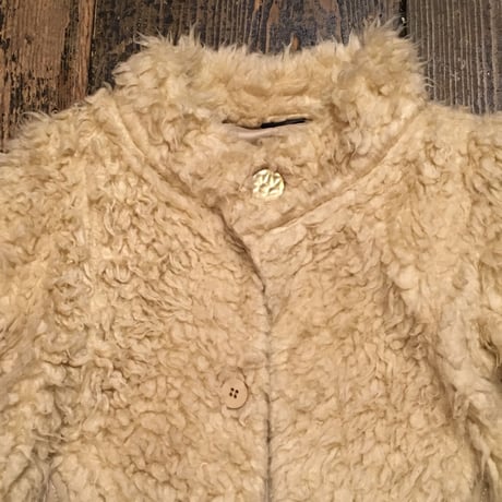 [USED] ヒツジのようなモコモコFake Fur JKT
