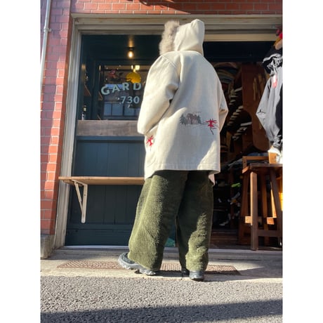 [USED]  刺繍入りWOOL PARKA