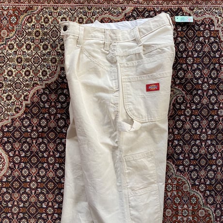 [USED] Dickies WHITE ペインター / Remake