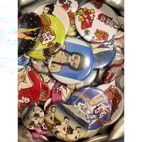 【doki doki girls】缶バッジ　5.8cm/3cm