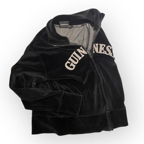 [USED] "GUINNESS" ベロア ジャージ