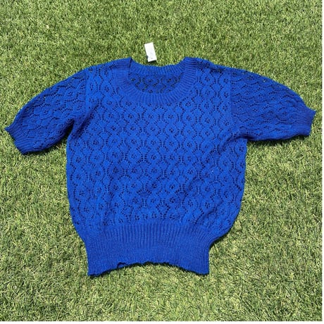 [USED] 半袖ニット  💙