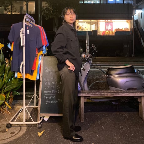 [USED] BLACK ウエスタンシャツ