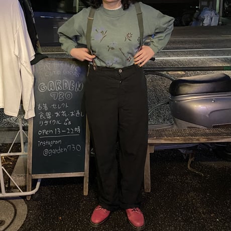 [SELECT] 40's FRENCH LINEN/COTTON PANTS（Repro）