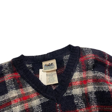 [USED]”Northern Reflections”チェックKNIT