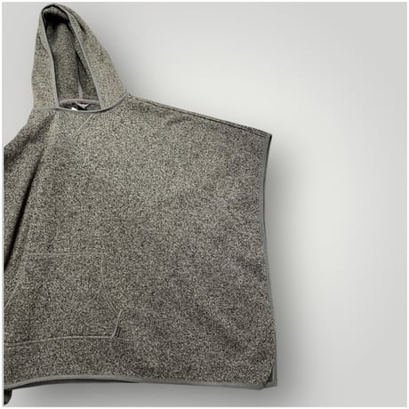 [USED] Eddie Bauer 裏地起毛フリースポンチョ