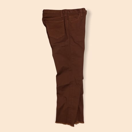 [USED] "EDWIN" BROWN STRETCH DENIM！