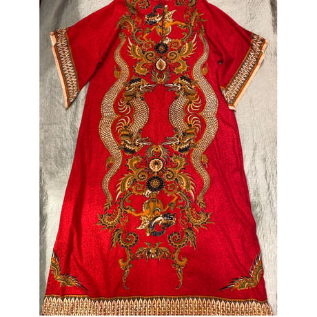 [USED]  REDドラゴン🐉 EURO VINTAGE ワンピース