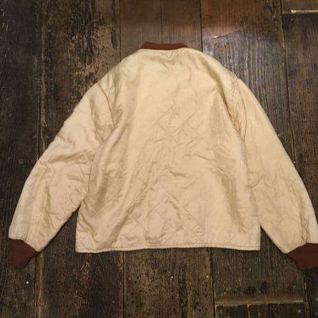 [USED] 60's VINTAGE キルティング ライナーJKT