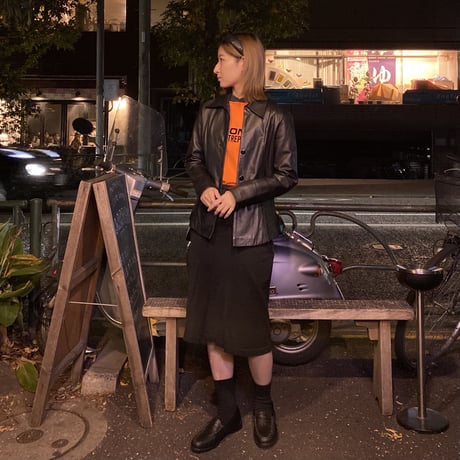 [USED] REAL LEATHER SHIRT！