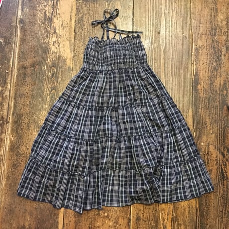 [USED] 渋色！チェックワンピース