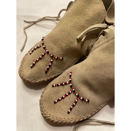 [USED] ビーズ付きモカシン ♩(size６)