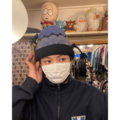 [USED] Patagoniaニット耳あて帽