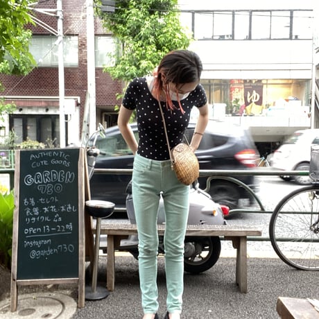 [USED]ドット柄BODY SUIT ●