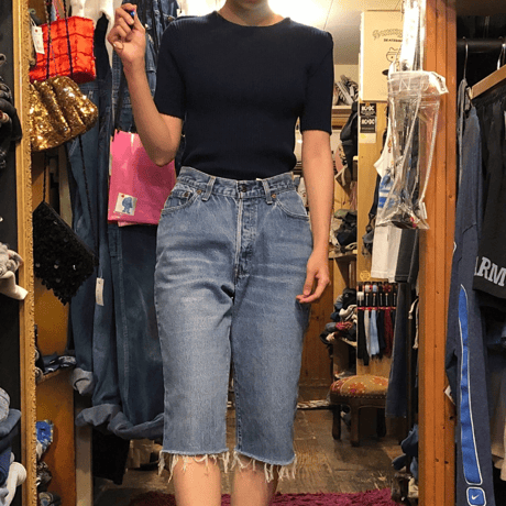 [USED] Levis 17501 CUTOFF DENIM / W28 USA