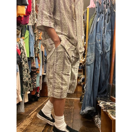 [DEADSTOCK] ポーランド🇵🇱VINTAGE PAJAMA SET UP
