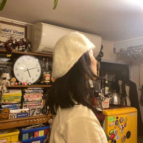 [USED] KANGOL FUR GORA  ハンチング 🐏