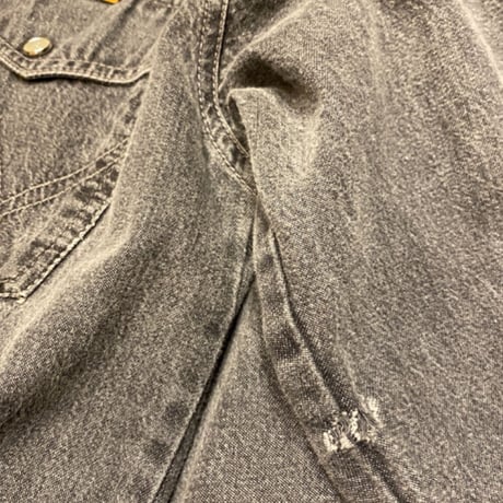 [USED] Wrangler COTTON DENIM SHIRT！