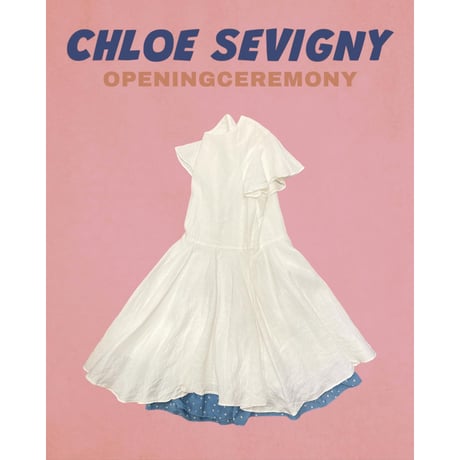 [USED] CHLOE SEVIGNY FOR OC / LINEN ドレス