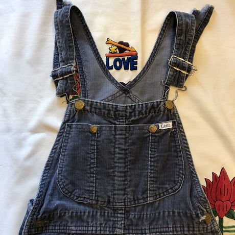 [USED] VINTAGE Leeコーデュロイオーバーオール