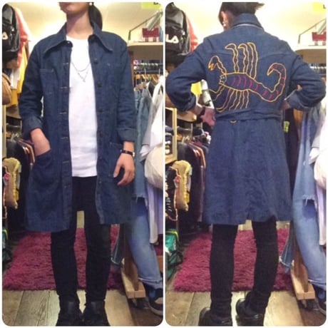 [USED] サソリDENIMロングシャツ