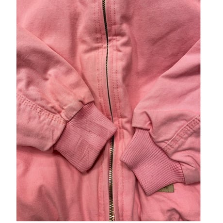 [USED] PINK🩷ダック地 パーカー