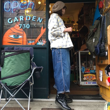 [USED] 50's ”Penneys”  vintage プリントネル