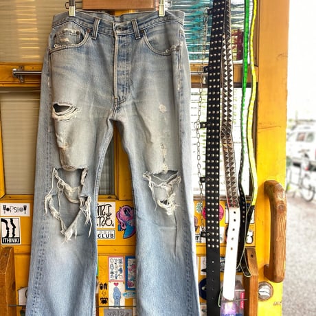 [USED] ダメージ Levi's 501 made in U.S.A.