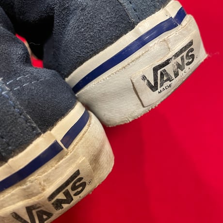 [USED] 80's  VANS チャッカ made in U.S.A