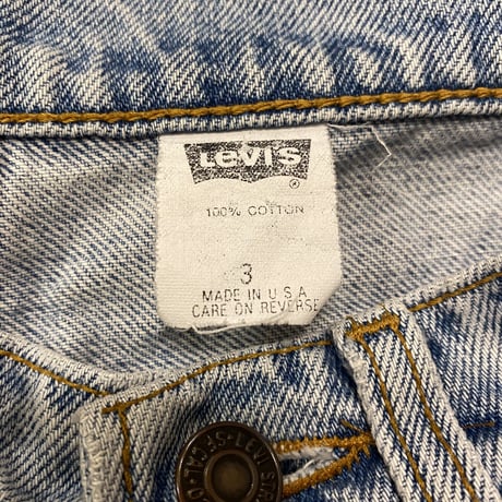 [USED]  made in U.S.A！ Levis 17512 ハイウエストデニム