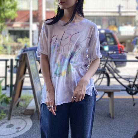 [USED] "PINK FLOYD" TIE-DYE Tee！