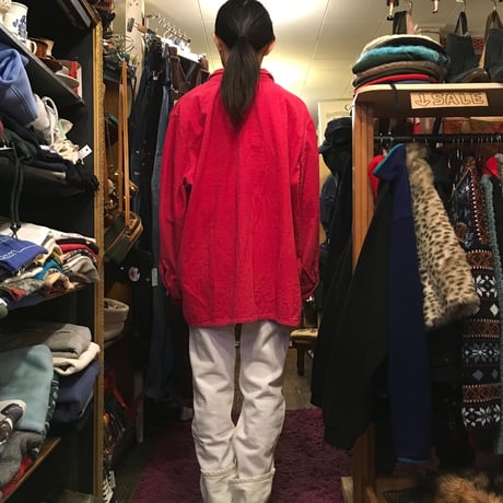 [USED] RED 太畝コーデュロイシャツ