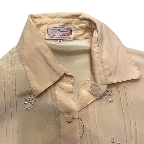 [USED] vintage CHINA Silk shirt🇨🇳