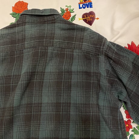[USED] 渋めGREEN CHECK HEAVYネル