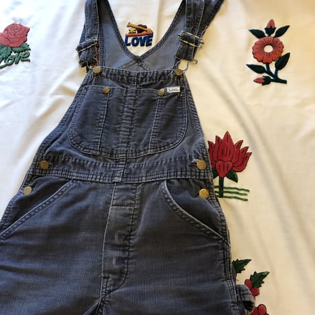 [USED] VINTAGE Leeコーデュロイオーバーオール