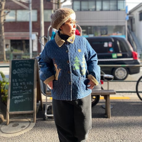 [USED] キルティングデニムjacket