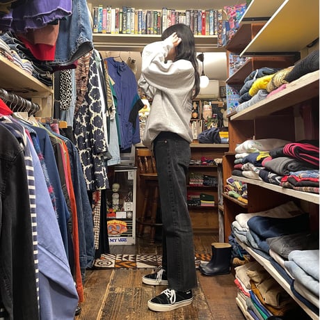 [USED] "Levi's 501" BLACK DENIM ！