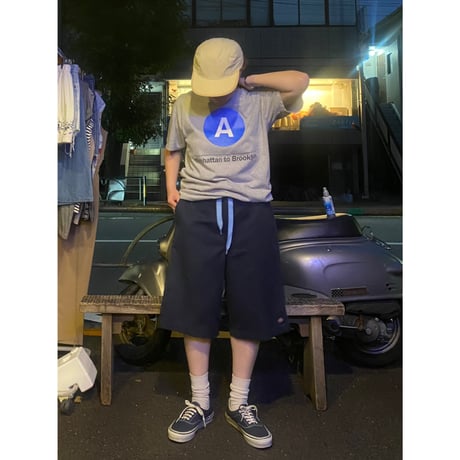 [USED] Dickies ひざ丈ショーツ/ NAVY