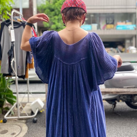 [USED] vintage インド綿 ワンピース