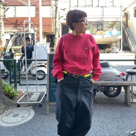[USED]ショート丈90’schampionリバースSWEAT！