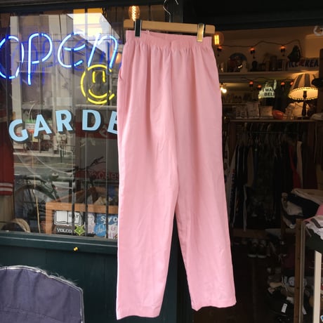 [USED] パステルピンクのイージーパンツ