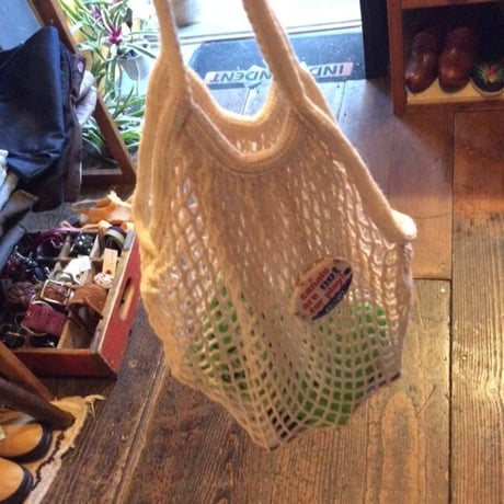 [USED] COTTON メッシュ BAG (S)