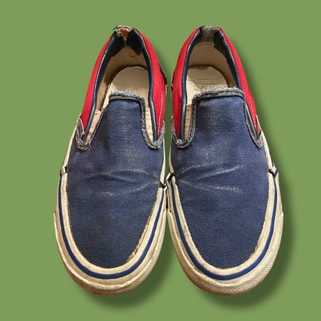 [USED] 70's VANS SLIP-ON /22~23cm
